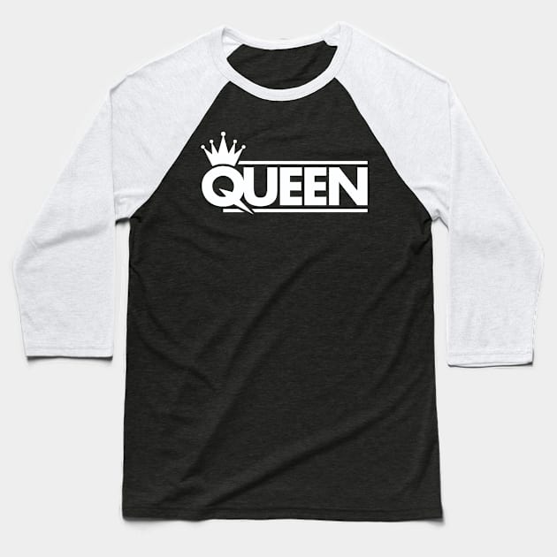 Queen Baseball T-Shirt by songolas